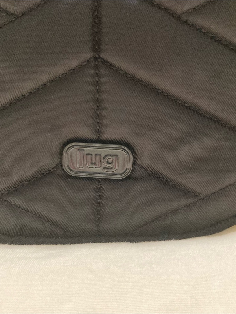 Lug skeeter black quilted crossbody bag - Picture 7 of 13